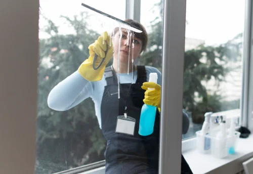 Nettoyage de vitres intérieures et extérieures à Loupes